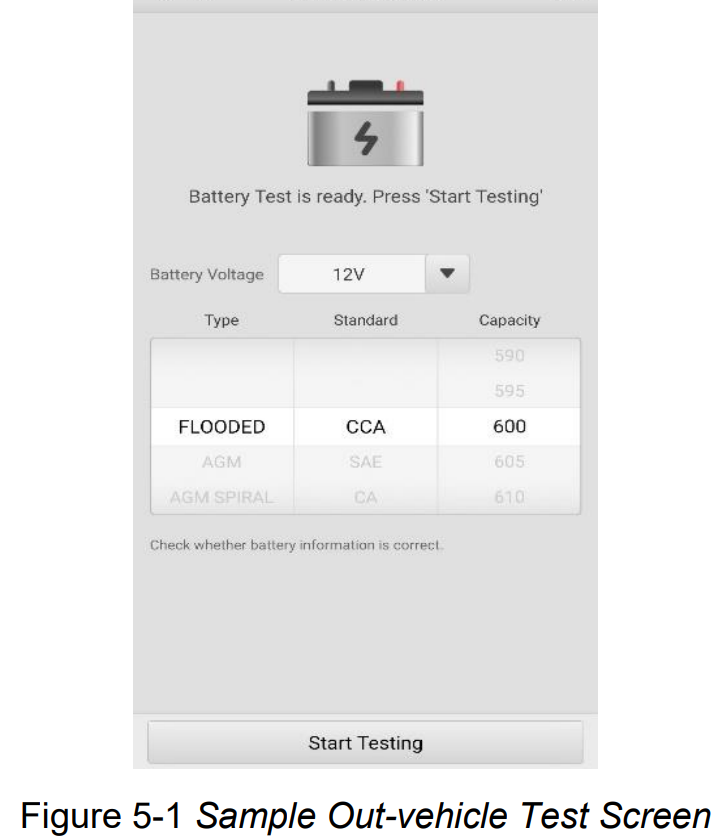 Autel MaxiBAS BT506 In and Out vehicle Battery Tester