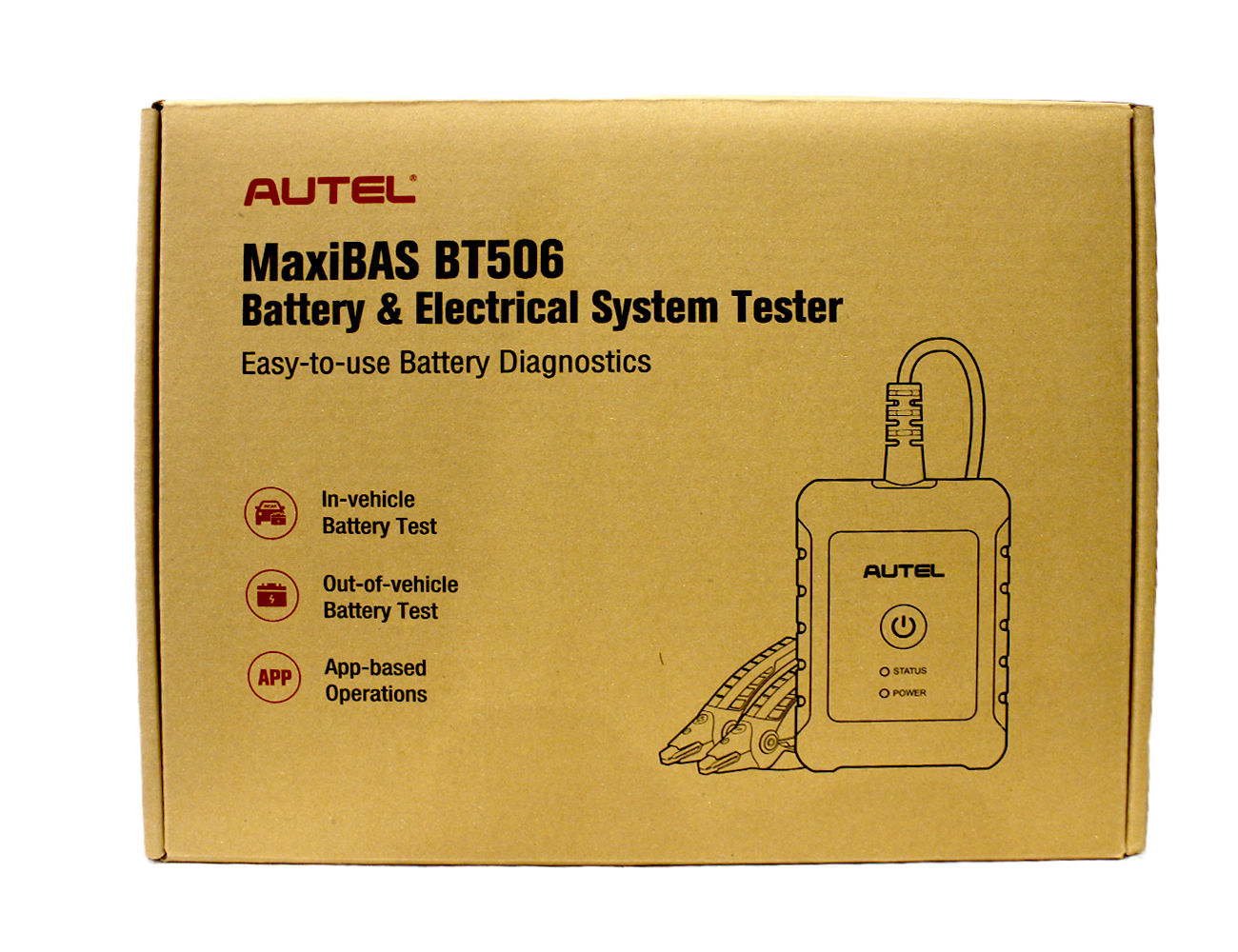 Autel MaxiBAS BT506 جهاز فحص البطارية